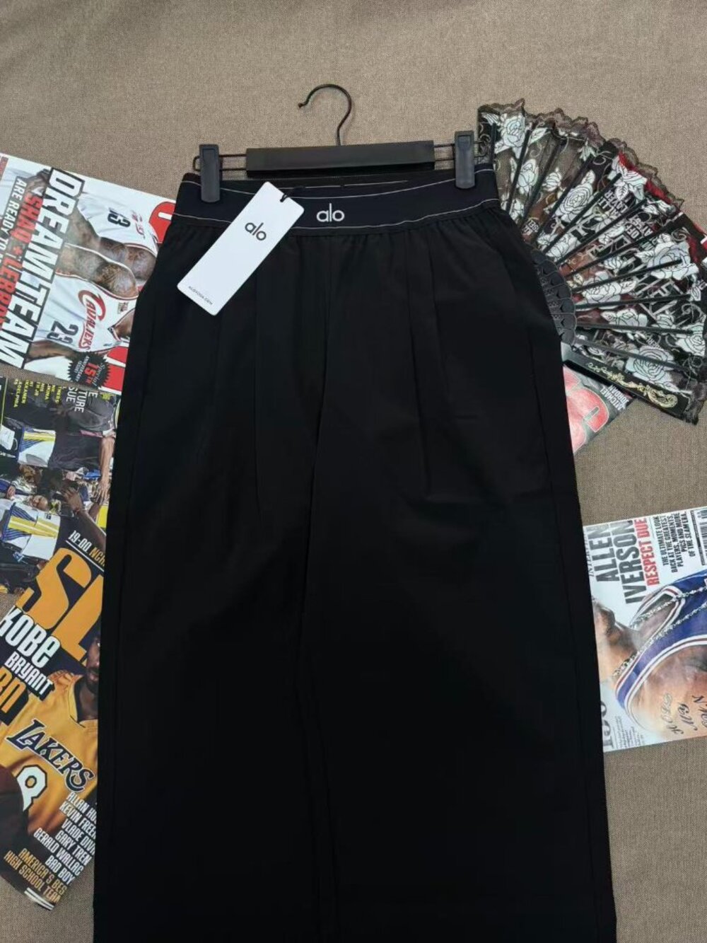 🌟Alo Yoga Suit Up Trouser Black Regular 30-inch Inner Seam Length - Picture 8 of 12
